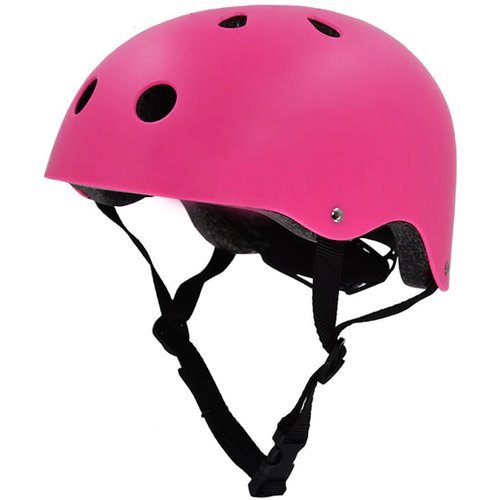 Шлем защитный для детей и взрослых, для электротранспорта / самокатов / велосипедов / скейтбордов, регулируемый по размерам, розовый