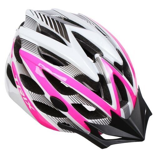 Шлем велосипедиста TRIX, кросс-кантри, 25 отверстий, регулировка обхвата, размер: L 59-60см
