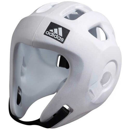 Шлем для единоборств Adizero (одобрен WAKO и WTF) белый (размер XS)
