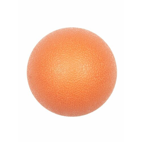Мяч для мфр Mr. Fox 6 см, мячик для шеи и плеч ног и тела, материал TPR, оранжевый