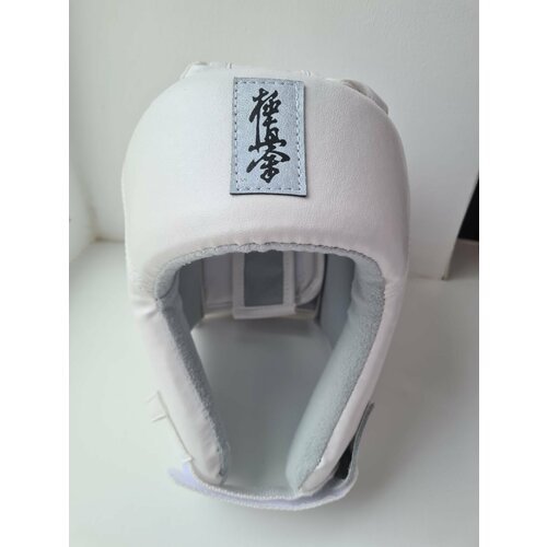 Шлем для каратэ Киокушинкай Классик Тамбовтурник детский XS экокожа, белый