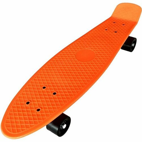 Пенни борд (скейт) SPORTEX SK30X (27' 68x19,5 см) (оранжевый)