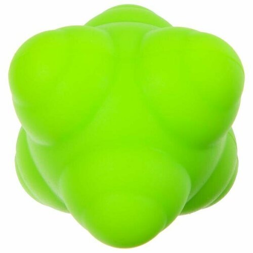 Мяч для тренировки скорости реакции ONLYTOP, цвет зелёный (комплект из 4 шт)