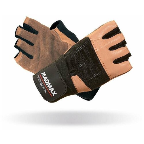 Professional Workout Gloves MFG-269 (Brown/Black) (XL)