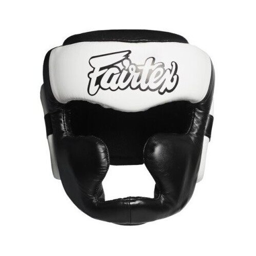 HG13 Шлем тренировочный Черно-белый - Fairtex - Черный - M