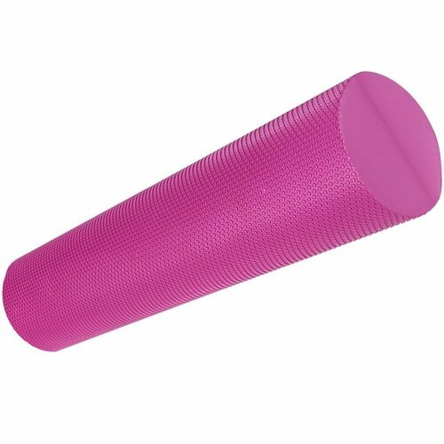 Ролик для йоги полумягкий ЭВА Профи 45x15cm розовый Спортекс B33084-4
