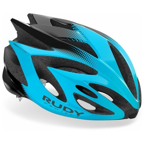 Шлем Rudy Project RUSH Azur/Black Shiny, велошлем, размер S