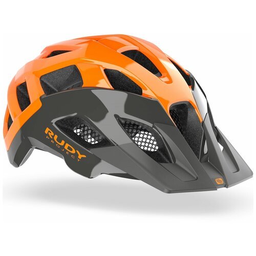 Шлем Rudy Project CROSSWAY Lead/Orange Fluo Shiny, велошлем, размер L