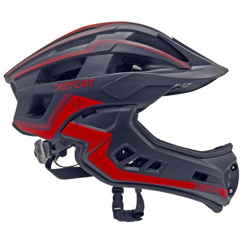 Шлем защитный JETCAT, FullFace NoLimits, M, black/red