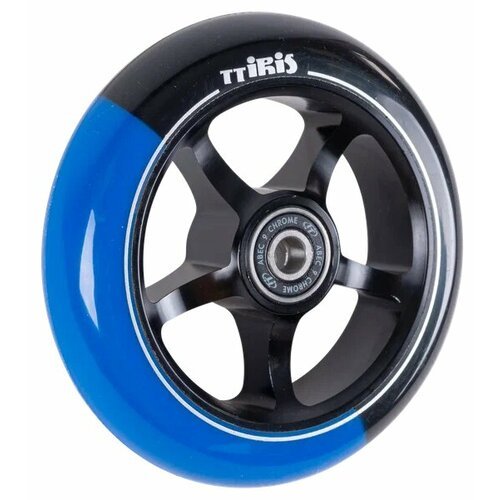 Колесо для трюкового самоката TechTeam X-Treme 110*24 мм, Iris, black-blue