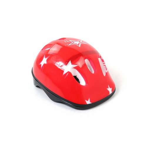 Шлем Вело детский красный со звездочкой