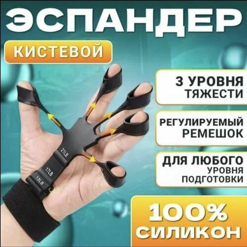 Эспандер пальцевой, кистевой, тренажер для рук и пальцев