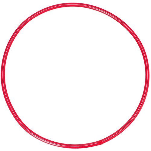 Обруч, диаметр 60 см, цвет красный