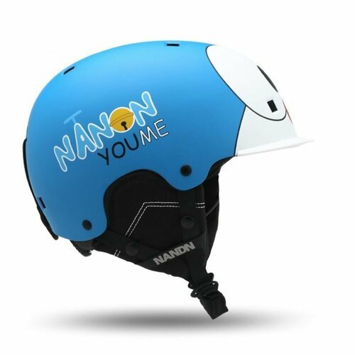 Шлем горнолыжный детский NANDN NT635A BLUE Кот