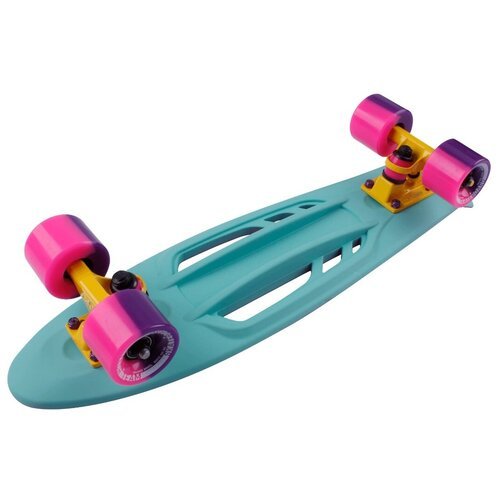 Скейтборд TechTeam Shark 22 pink/sea blue