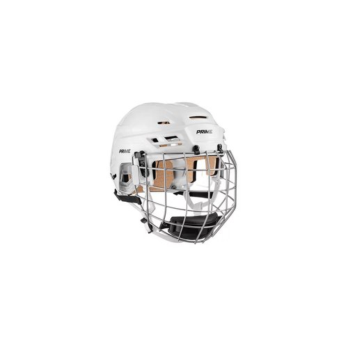 Шлем хоккейный с решеткой Prime Flash 3.0 ( SR/M (54-58 см) , белый)