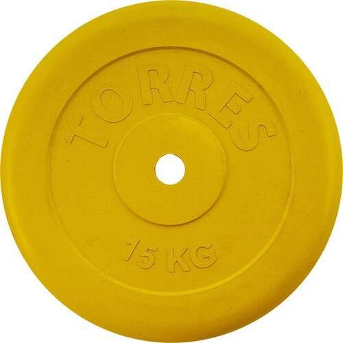 Диск TORRES PL504215 15 кг 1 шт. желтый