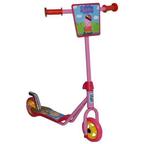 Детский 2-колесный городской самокат 1 TOY Т57568 Peppa, розовый/красный