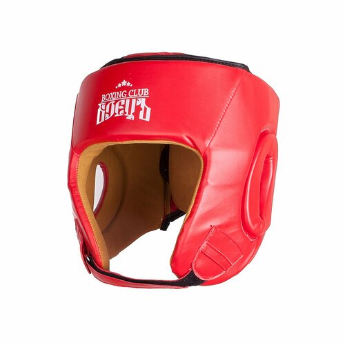 Шлем боксерский боецъ Bhg-22 красный размер S