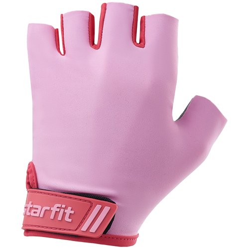 Перчатки для фитнеса Starfit WG-101, нежно-розовый, M