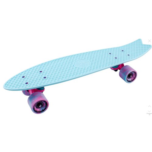 Скейтборд пластиковый TECH TEAM Fishboard 23 (синее небо)