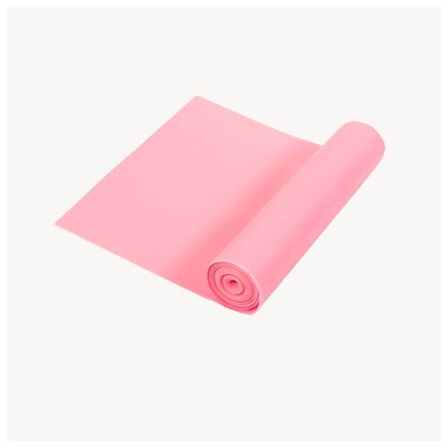 Эспандер резиновый Rekoy лента 1.5 м, розовый