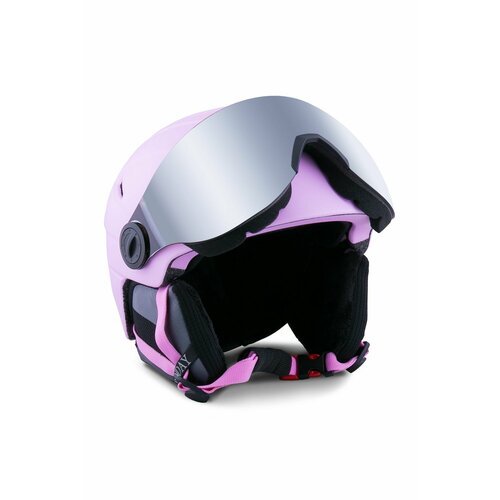 Шлем защитный горнолыжный WinDay, розовый, 56