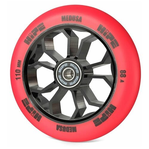 Колесо Hipe Medusa Wheel Lmt36 110мм Red/core Black, Black/red