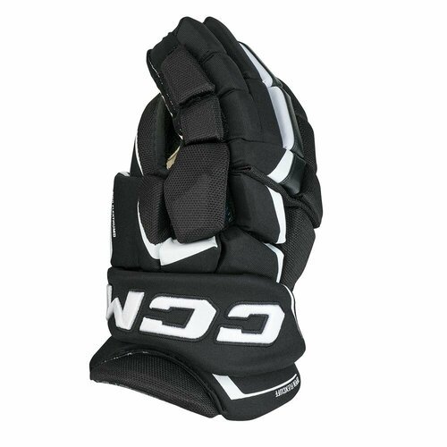 Перчатки хоккейные ССМ HG Jetspeed FT6 PRO Sr (14 / черный-белый)