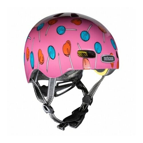 Nutcase Шлем защитный Nutcase Baby Nutty Sucker Punch, цвет Розовый, ростовка XXS