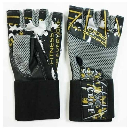 Перчатки для фитнеса / перчатки для пауэрлифтинга / CF-012-3 серый, XL