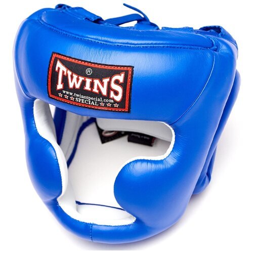 Боксерский шлем Twins Special HGL-3, размер XL, синий