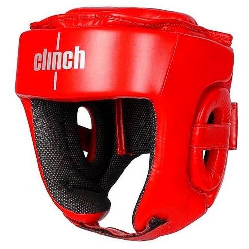 Шлем боксерский Clinch, Helmet Kick C142, L, красный