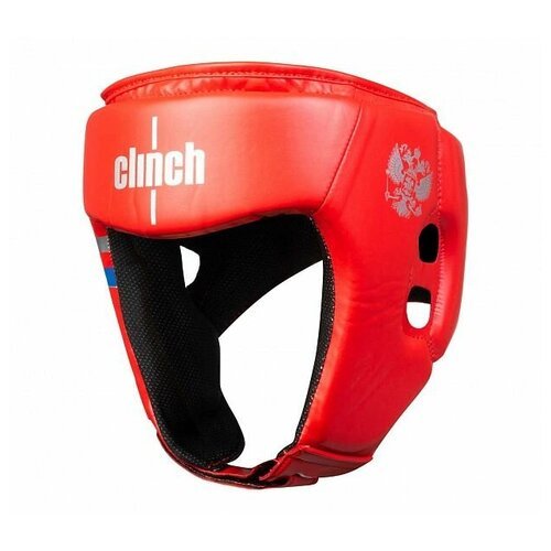 C112 Шлем боксерский Clinch Olimp красный - Clinch - Красный - M