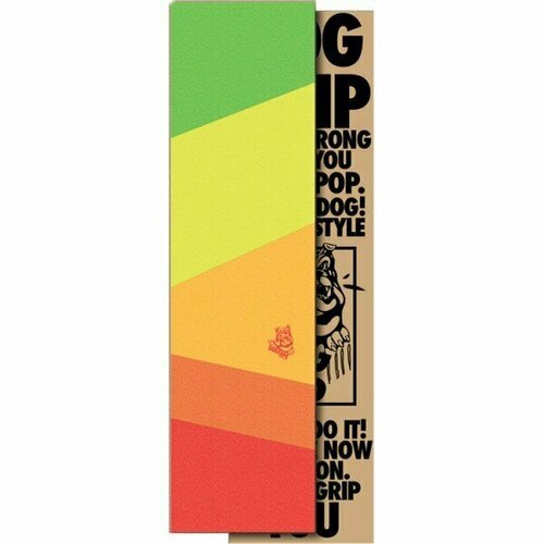 Шкурка Droshky Griptape Pastel Blocks Green 9x33 для скейтборда / самоката