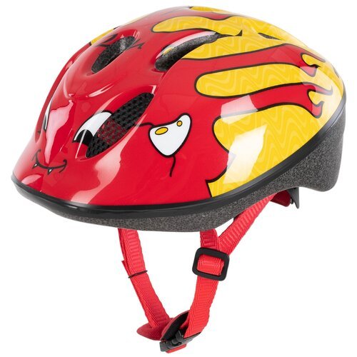 Шлем защитный OXFORD, Little Devil, 50, красный/желтый