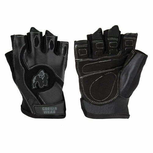 Перчатки для фитнеса Gorilla Wear 'Mitchell' черный (размер XXL)