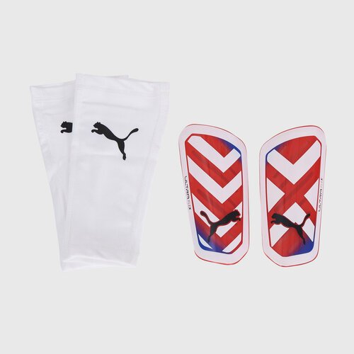 Щитки футбольные Puma Ultra Flex Sleeve 03087105, размер XS, Белый