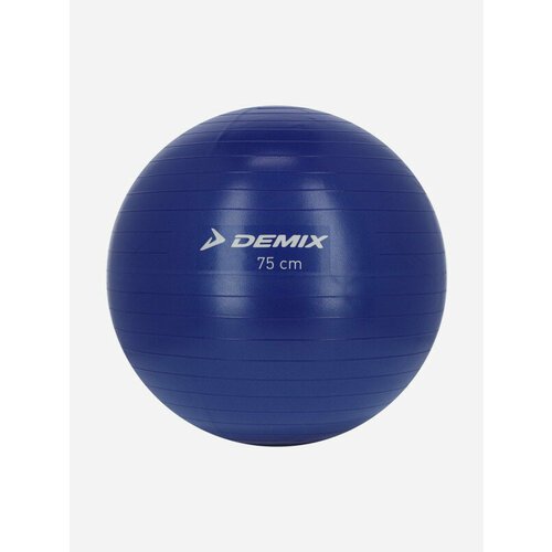 Мяч гимнастический с насосом Demix, 75 см Синий; RUS: Б/р, Ориг: one size
