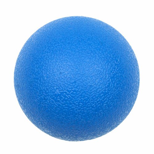 Мяч для мфр Mr. Fox 6 см, мячик для шеи и плеч ног и тела, материал TPR, синий