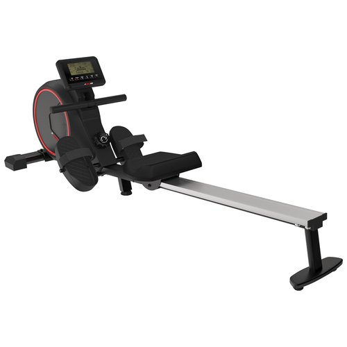Гребной тренажер UNIX Fit Techno Rower 410 магнитный, кардио тренажер спортивный для дома, для спины, ног и рук, до 130 кг UNIXFIT