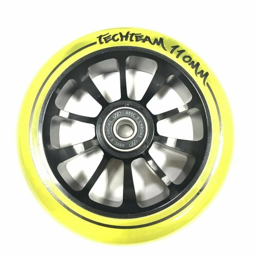 Колесо для самоката X-Treme 110*24мм Winner, yellow transparent