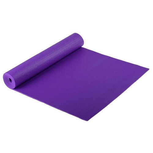 Коврик Sangh Yoga mat, 173х61 см фиолетовый 0.3 см