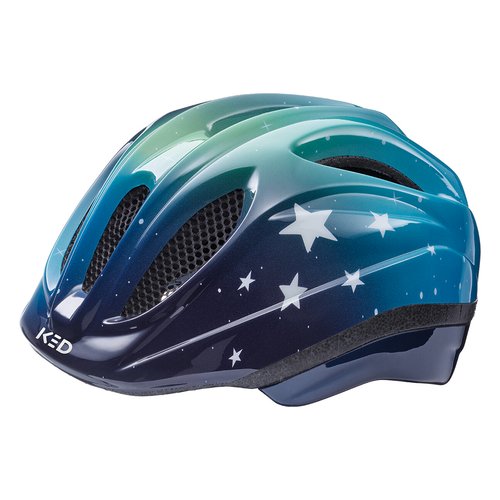 Шлем KED Meggy Trend Stars blue green, размер M (52-58 см)