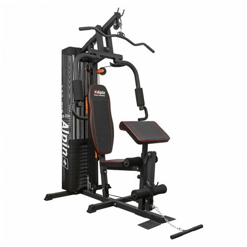Силовой тренажер ALPIN PRO GYM GX-750 спортивная мультистанция, силовой комплекс для домашних тренировок, многофункциональный комплекс для всех мышц