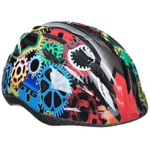 Шлем детский STG HB6-3-C 44-48' Разноцветный