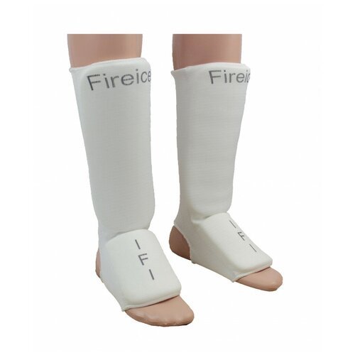 Защита голени и стопы FIREICE (чулком), белые - FIRE ICE - Белый - XS