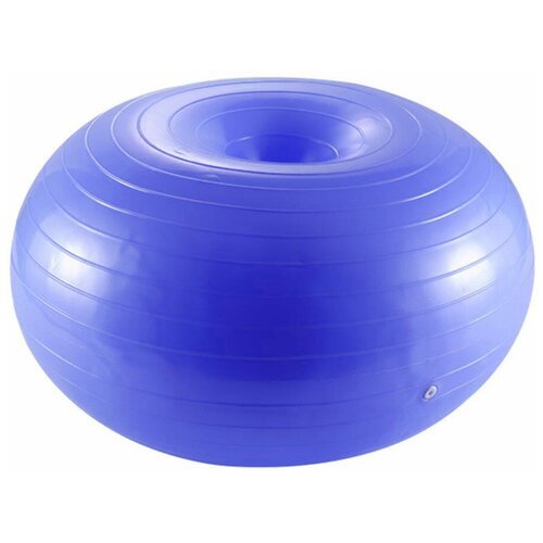 FBD-60-1 Мяч для фитнеса фитбол-пончик 60 см (синий)