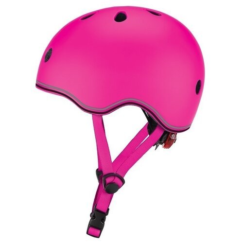 Шлем защитный GLOBBER, Go Up Lights, 2XS, розовый