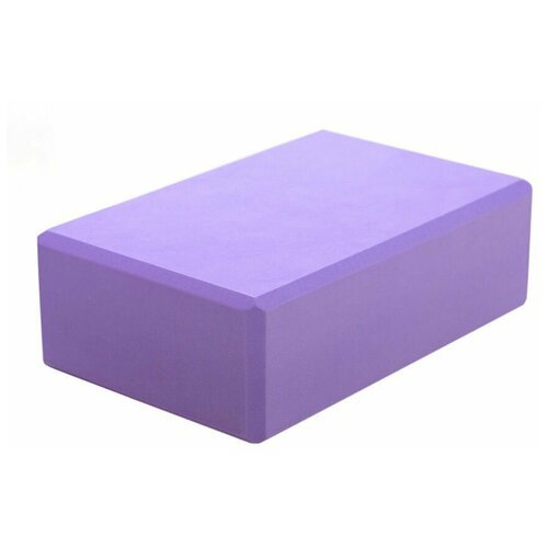 Блок для йоги GO DO, фиолетовый